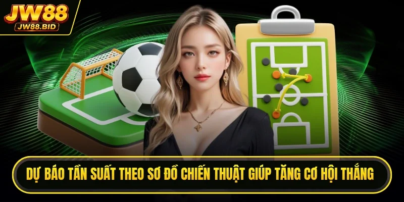 Dự báo tần suất theo sơ đồ chiến thuật giúp tăng cơ hội thắng Dự báo tần suất theo sơ đồ chiến thuật giúp tăng cơ hội thắng